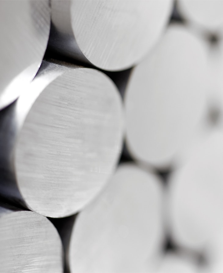 Barras de aluminio trefilado